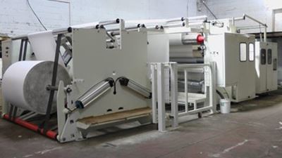 Laminating Rewinder LRAM-2800 (Double backstand)